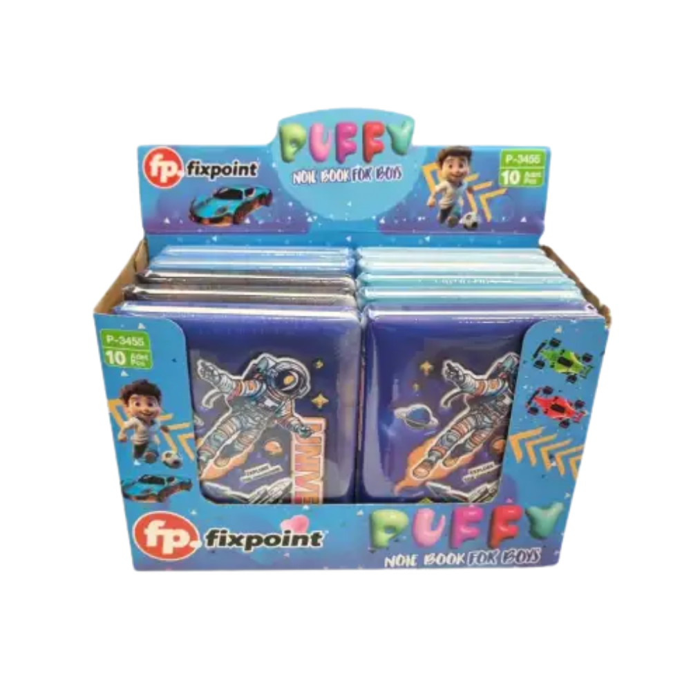 FİXPOİNT NOT DEFTERİ PUFFY KABARTMALI  96YP ERKEK P-3455DEFTER & KAĞITFİXPOİNT56001.4545