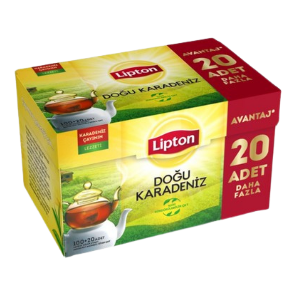 LİPTON DOĞU KARADENİZ 100+20 ADETDEMLİK POŞET ÇAYLİPTON20040215