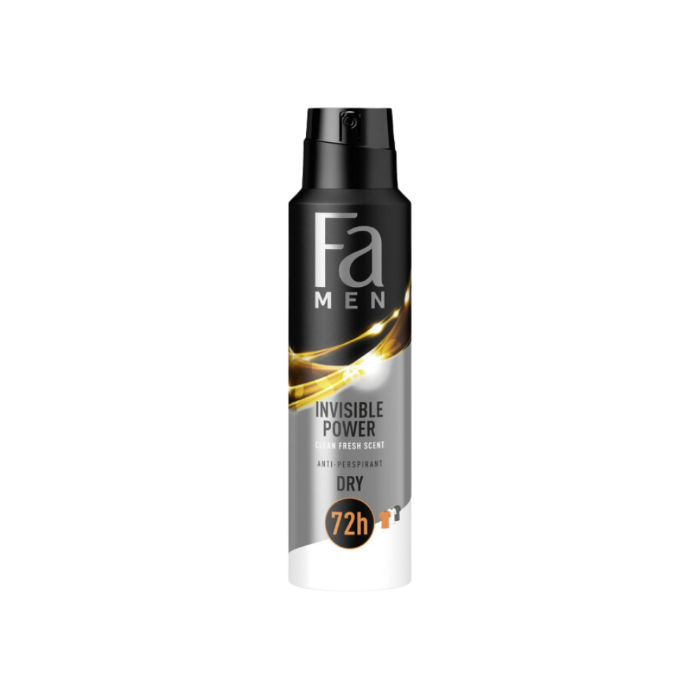 FA DEODORANT INVISIBLE POWER 150 MLDEODORANTMarkasızFA