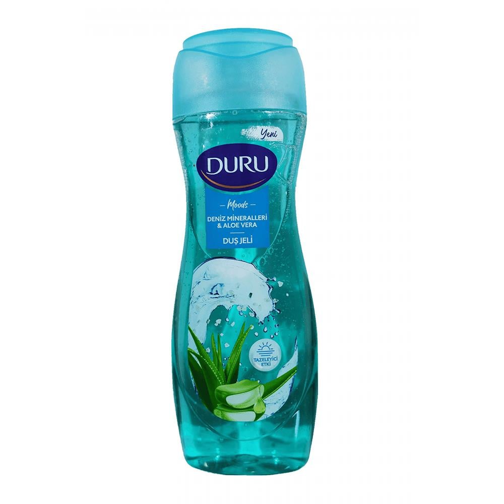 DURU MOODS DENİZ MİNERALLERİ & ALOE VERA DUŞ JELİ 450 MLDUŞ JELİDURU513273