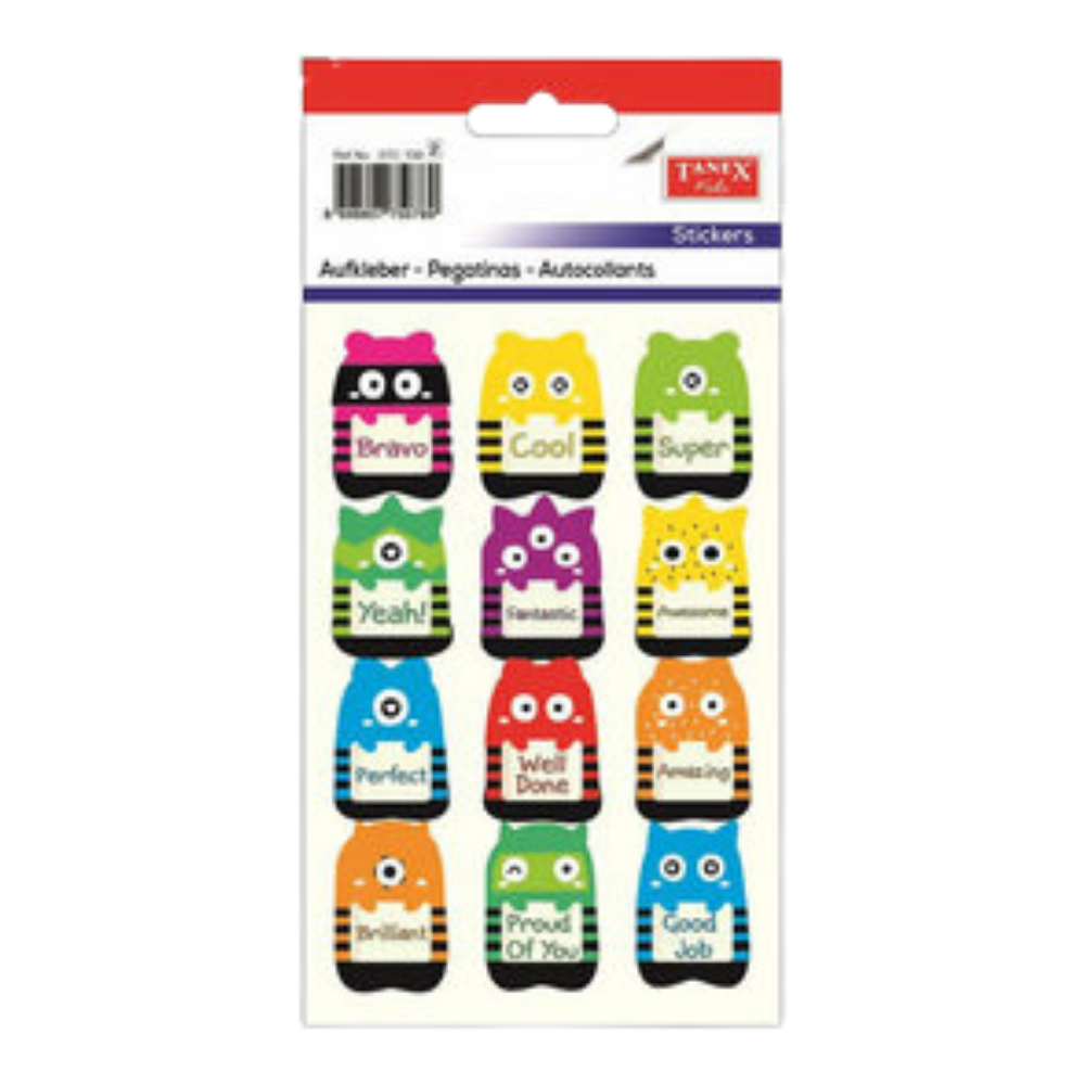 FİXPOİNT STICKER KARIŞIK DESEN BÜYÜK KABARTMALI P-2694EL İŞİ MALZEMELERİFİXPOİNT56001.4484