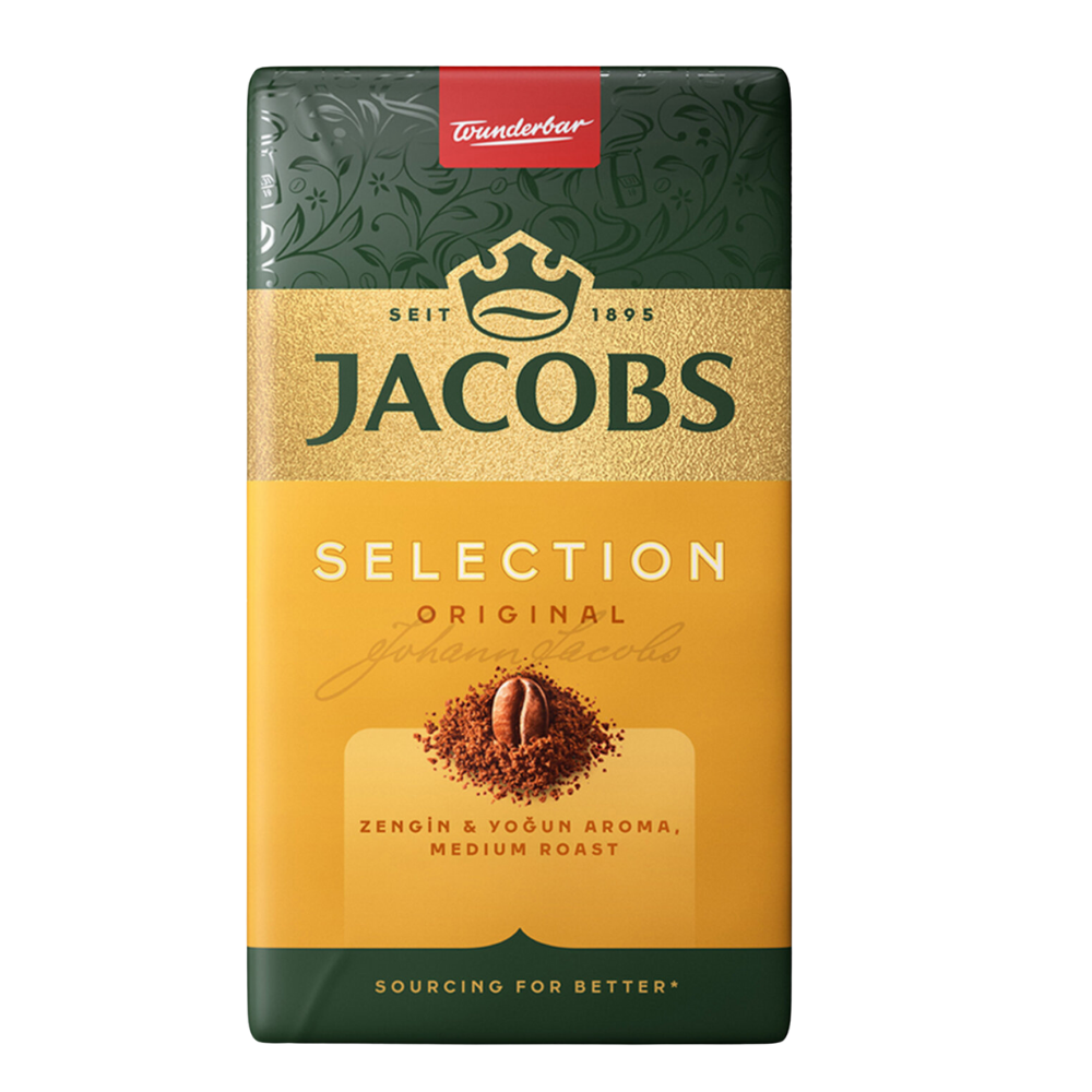 JACOBS SELECTİON ORGİNAL FİLTRE KAHVE 250 GR.FİLTRE KAHVEJACOBSS8714599610428