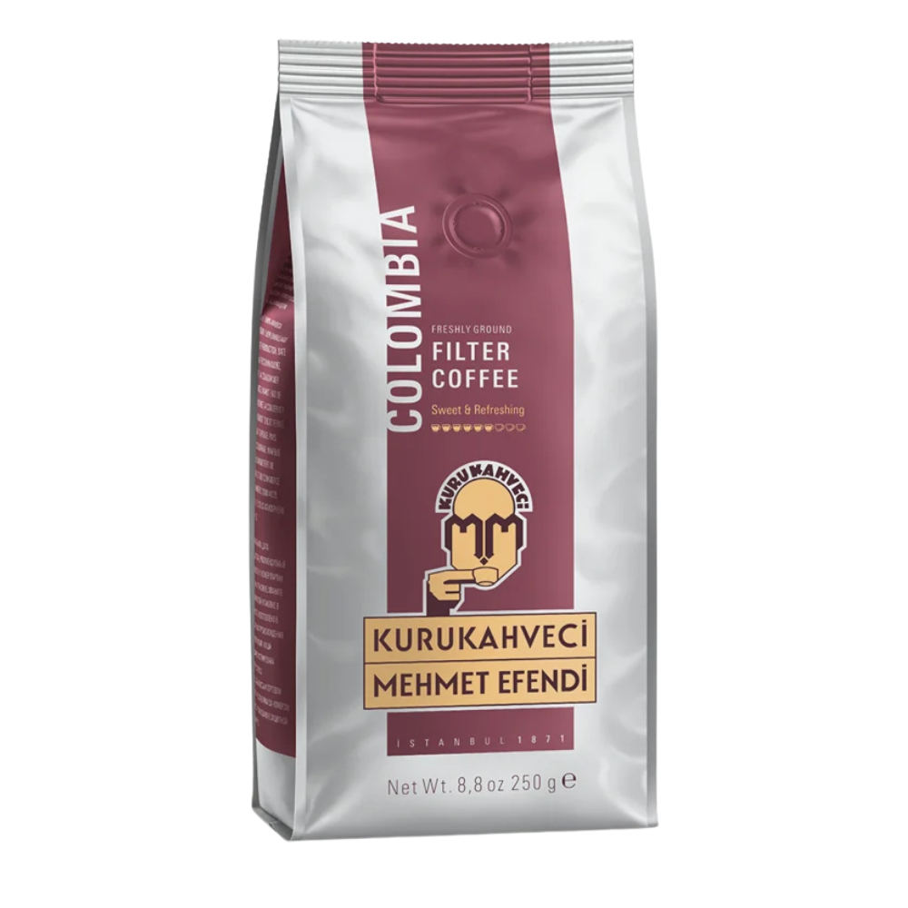 MEHMET EFENDİ COLOMBIAN PRESS COFFEE 250 GRFİLTRE KAHVEMEHMET EFENDİS8690627000150