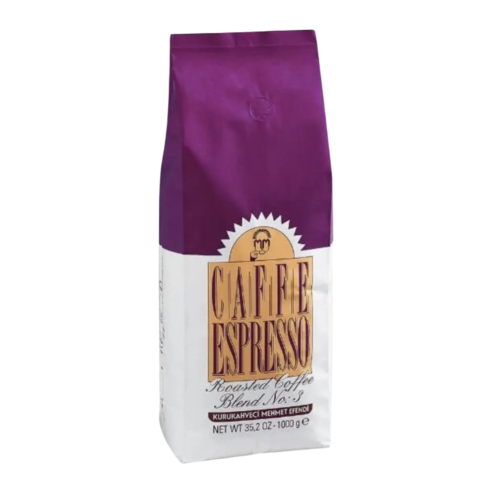 MEHMET EFENDİ CAFFE ESPRESSO ROASTED BLEND NO:3 1000 GRFİLTRE KAHVEMEHMET EFENDİS8690627001096