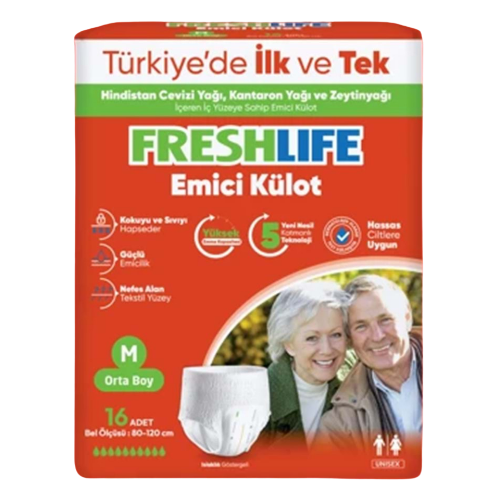 FRESHLIFE BEL BANTLI MEDIUM 16HASTA BAKIM ÜRÜNLERİFRESHLİFE28007024