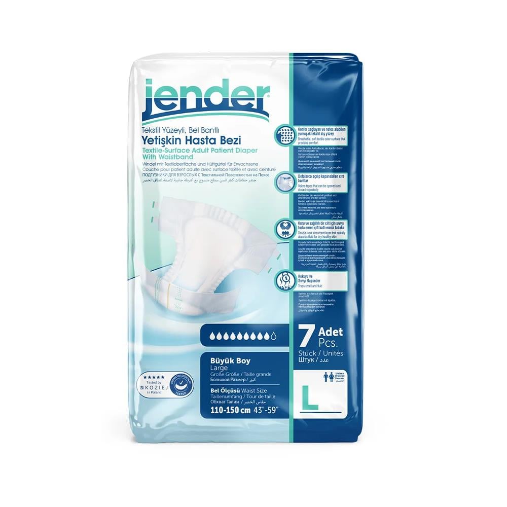 JENDER HASTA BEZİ LARGE 7'LİHASTA BAKIM ÜRÜNLERİJANDER1902
