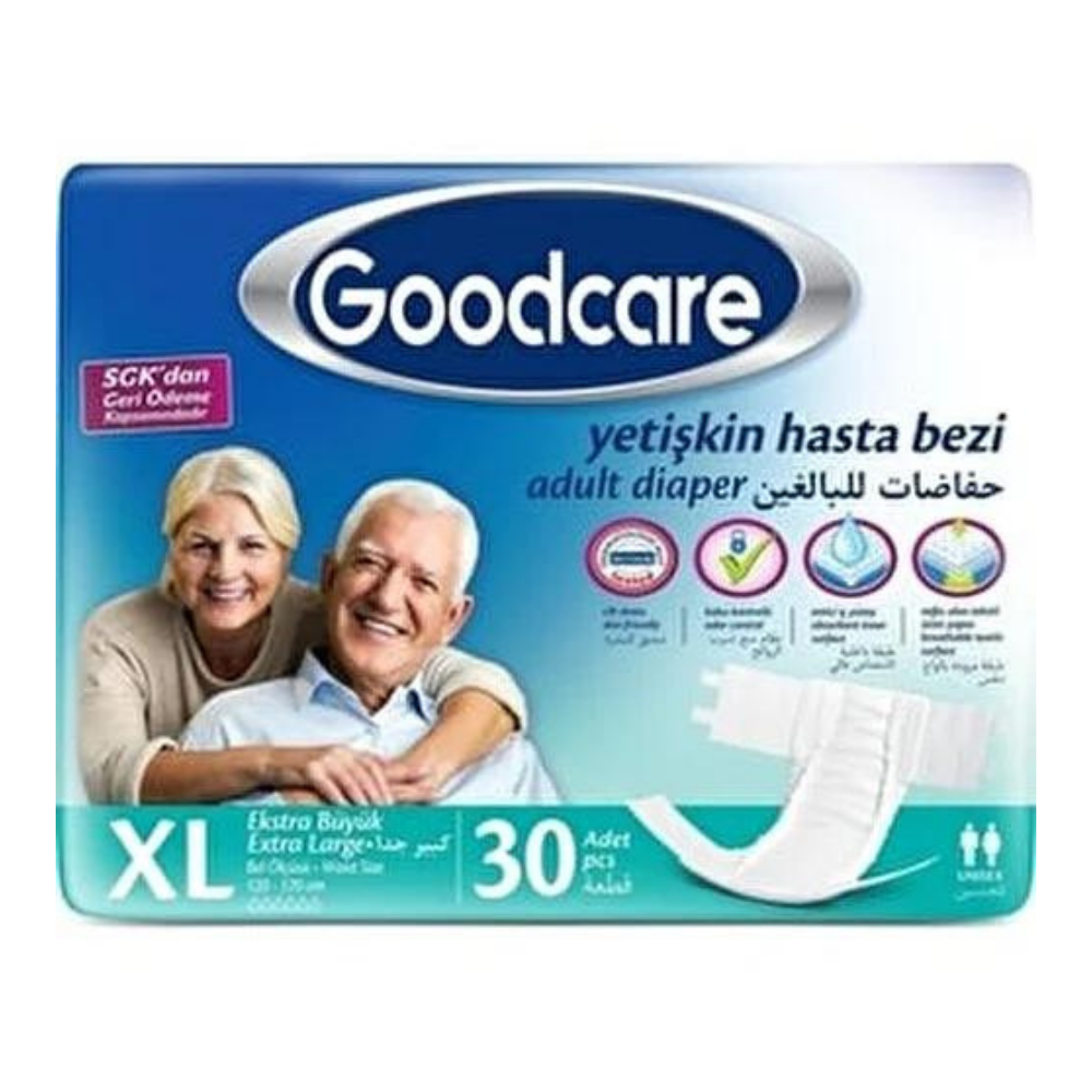 GOODCARE YETİŞKİN BEZİ XL 30 LUHASTA BAKIM ÜRÜNLERİMarkasız50003879