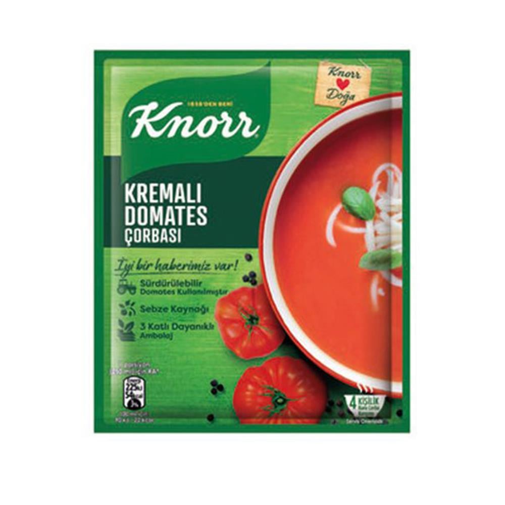 KNORR KREMALI DOMATES ÇORBASI 69 GRHAZIR ÇORBAKNORR100101