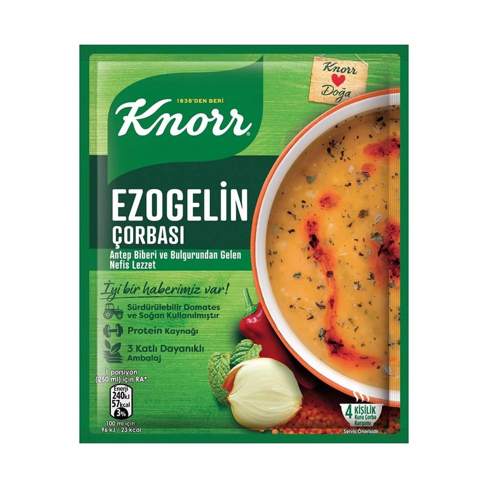 KNORR EZOGELİN ÇORBASI 74 GRHAZIR ÇORBAKNORR100105