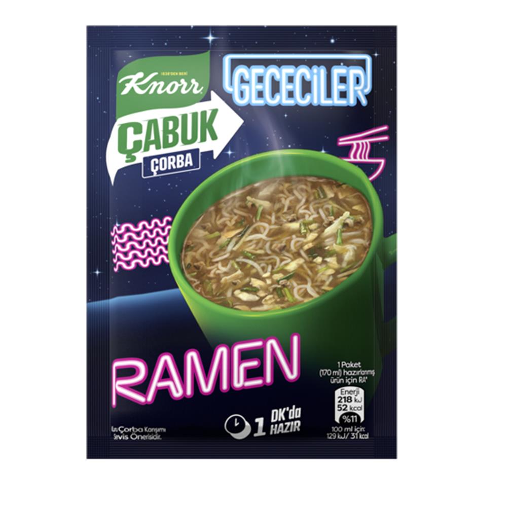 KNORR ÇABUK ÇORBA RAMEN 17 GRHAZIR ÇORBAKNORR62758782