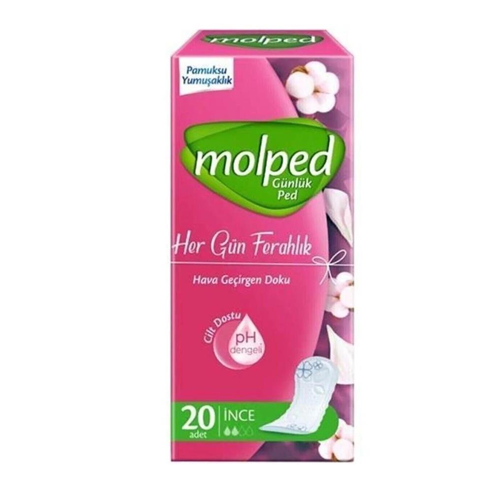 MOLPED HER GÜN FERAHLIK 20 Lİ GÜNLÜK PEDHİJYENİK PEDMOLPED50003811
