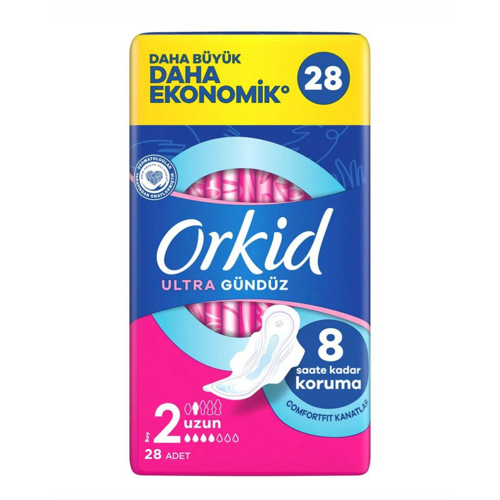 ORKİD ULTRA GÜNDÜZ 2 UZUN 28'LİHİJYENİK PEDORKİD03ORKULT4NRZ.80761446