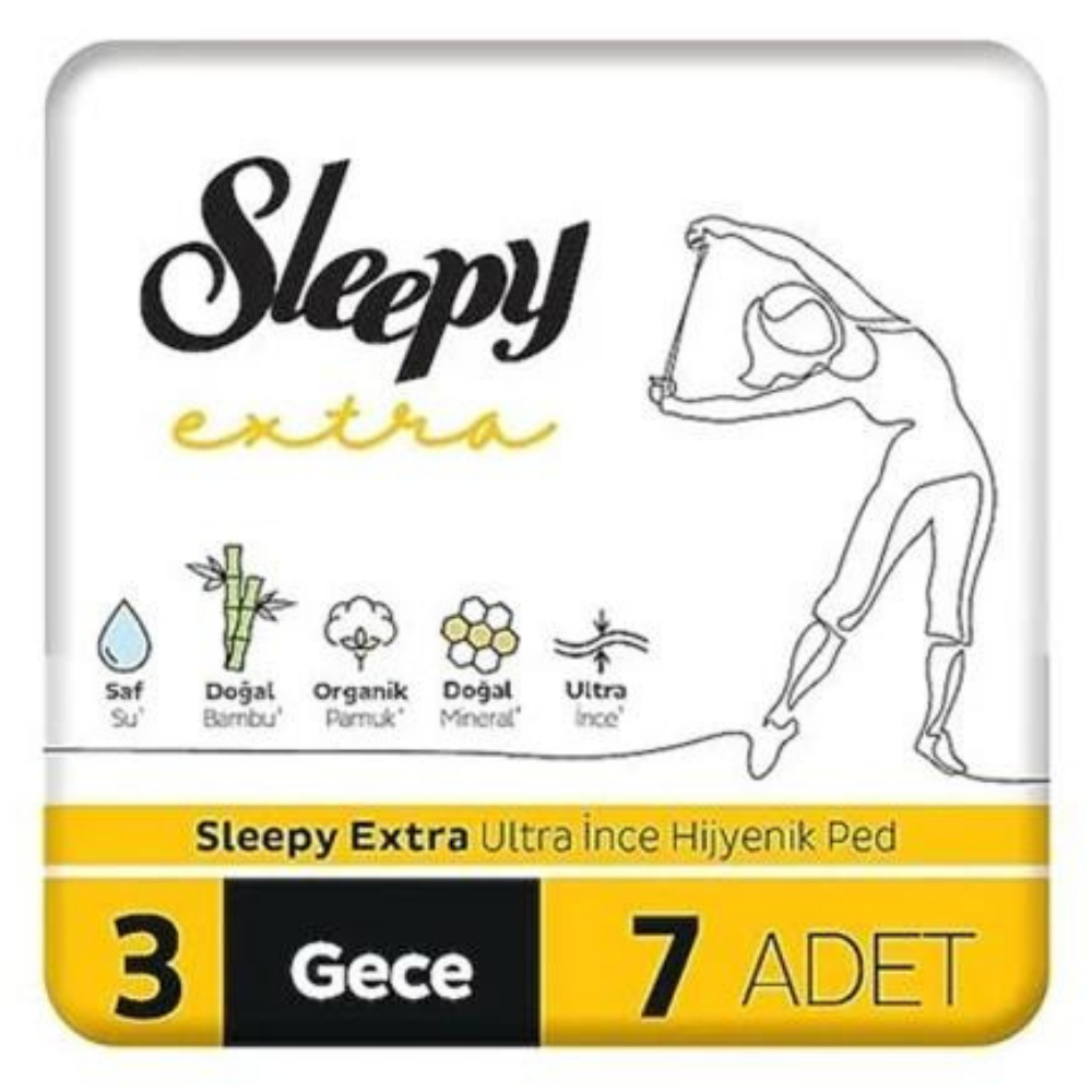 SLEEPY EXTRA STD GECE 7'LİHİJYENİK PEDSLEEPY28004920