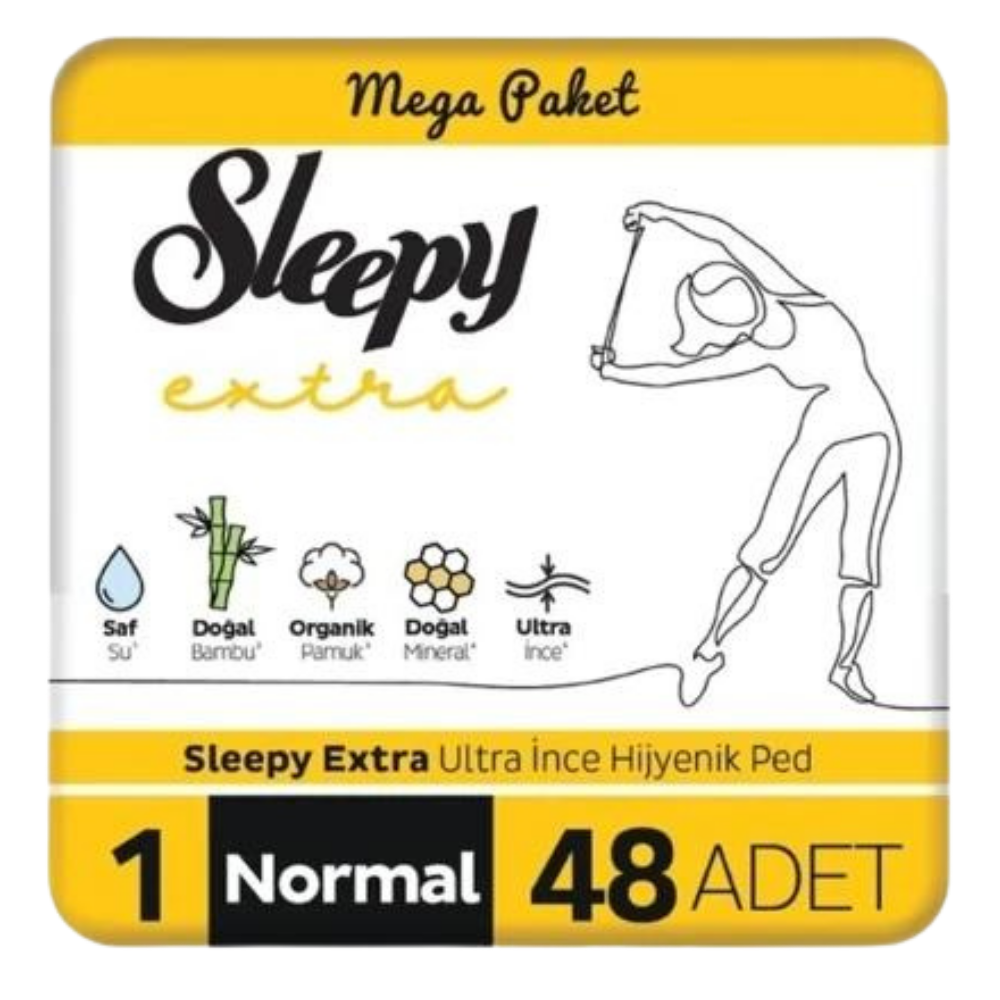 SLEEPY EXTRA MEGA NORMAL 48'LİHİJYENİK PEDSLEEPY28005381
