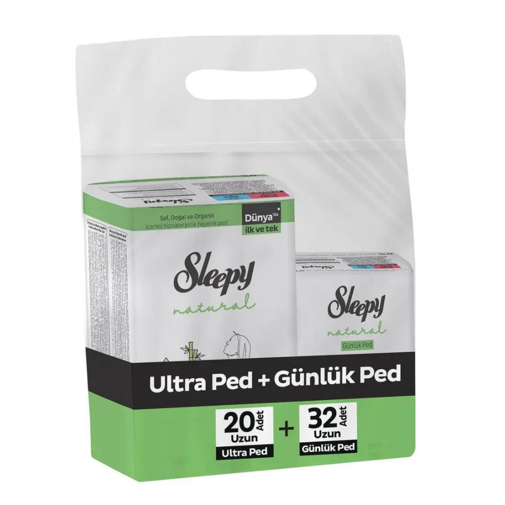 SLEEPY BİO ULTRA UZUN(20)+GÜNLÜK(32)HİJYENİK PEDSLEEPY28006066