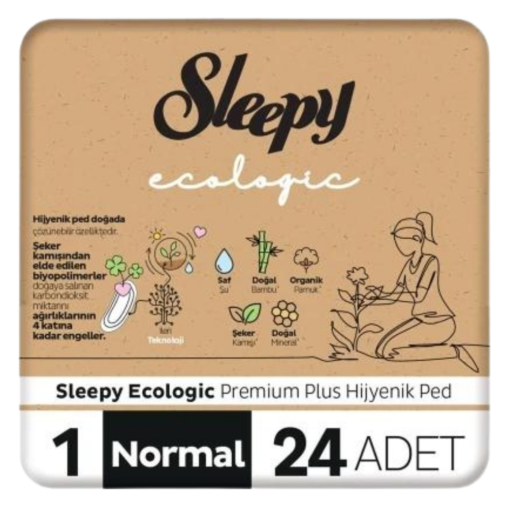SLEEPY ECOLOGIC NORMAL 24'LÜHİJYENİK PEDSLEEPY402-28004934