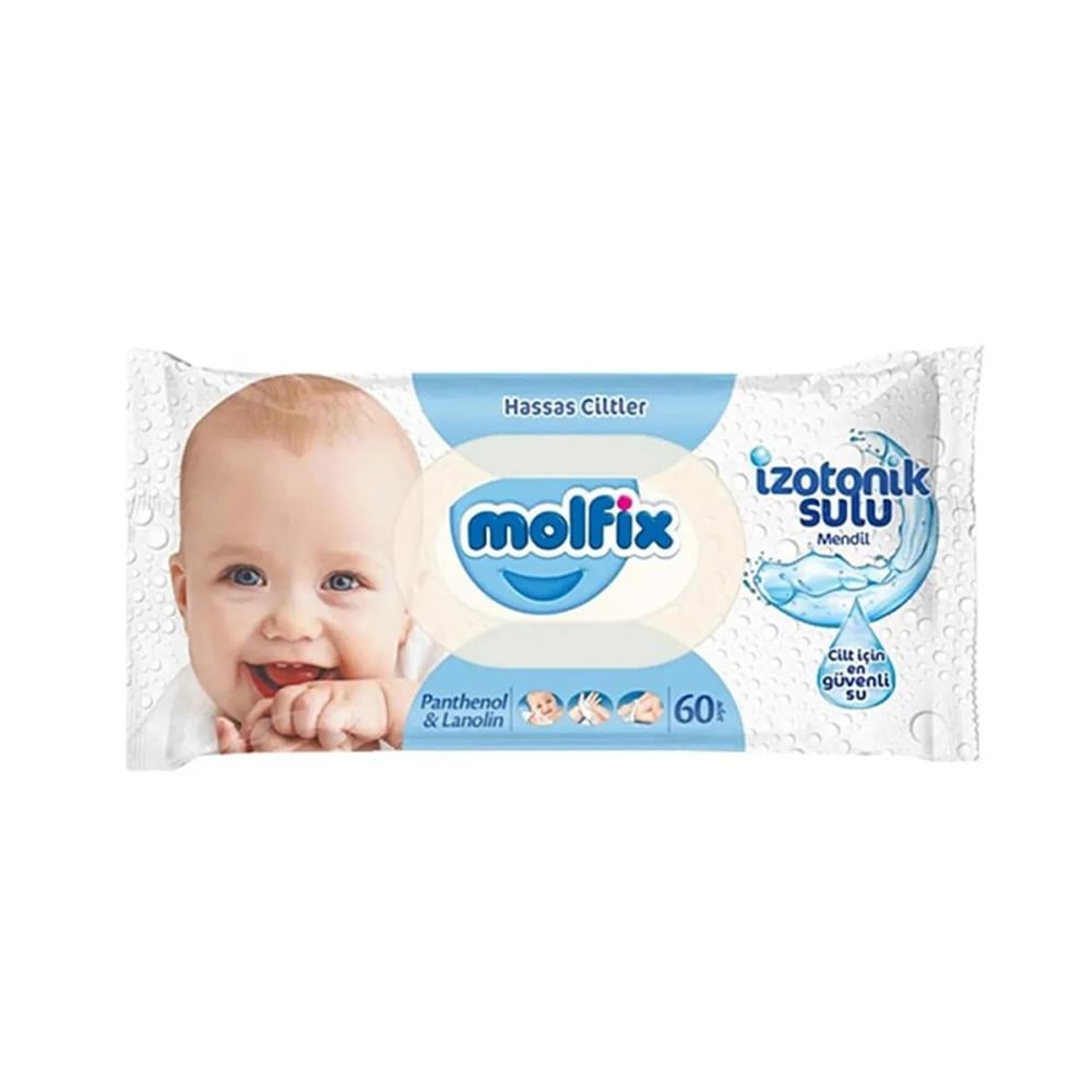 MOLFİX ISLAK MENDİL HASSAS ÇİLTLER  60‘LIISLAK MENDİLMarkasız50101370