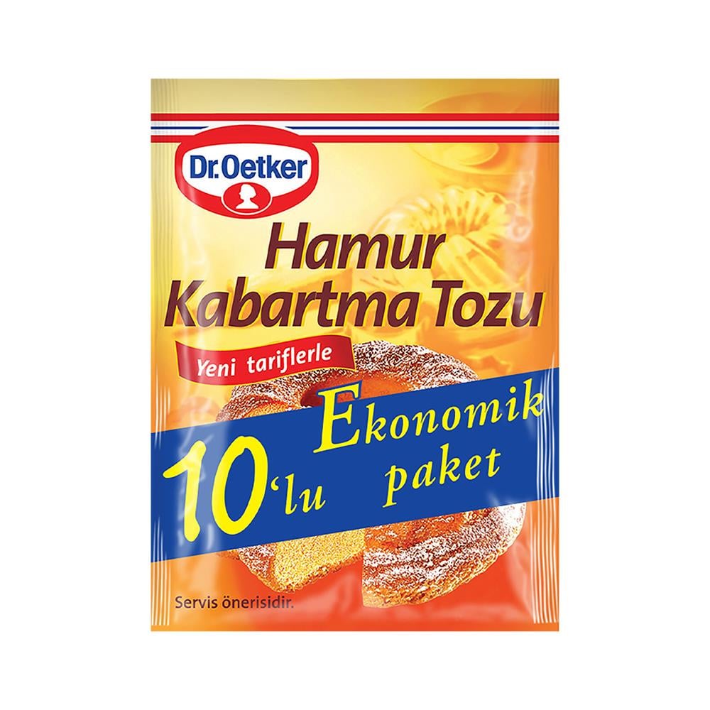 DR.OETKER HAMUR KABARTMA TOZU 10'LUKABARTMA TOZU VANALİN ŞEKERİDR.OETKER109823
