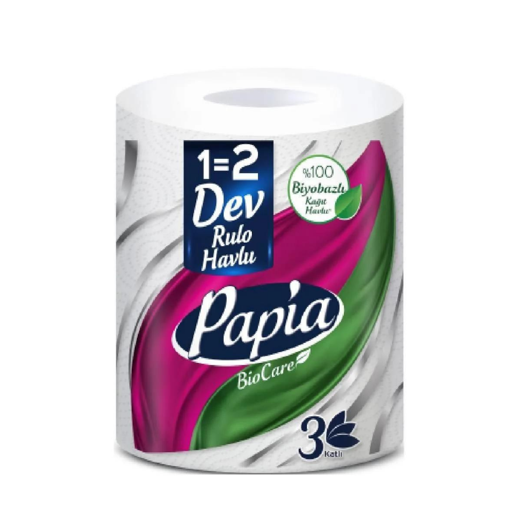 PAPİA BİO JUMBO HAVLU 1'E 2KAĞIT HAVLUMarkasız50003056