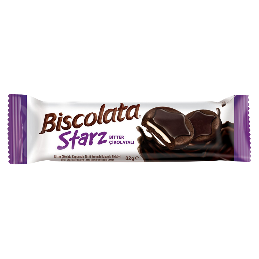 BISCOLATA STARZ BITTER  82GKAPLAMALI BİSKÜVİBİSCOLATAMA.BIS.5518.01