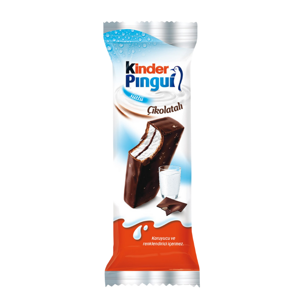 KİNDER PİNGUİ ÇİKOLATALI 30 GKAPLAMALI BİSKÜVİKİNDERK4008400290126