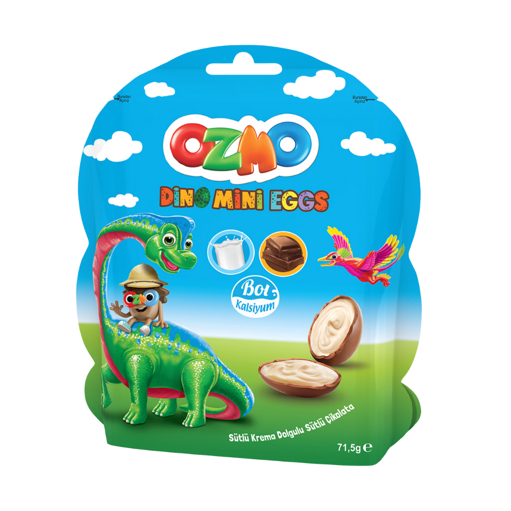 OZMO DİNO MİNİ EGGS 71,5 GRKAPLAMALI BİSKÜVİMarkasızMA.CIK.79660