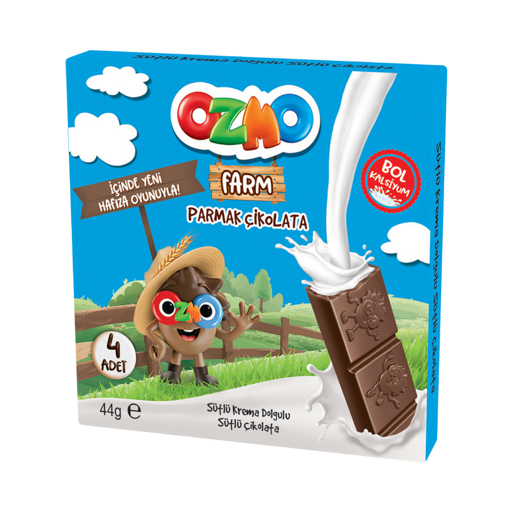 ŞÖLEN OZMO FARM PARMAK ÇİKOLATA 11 GRKAPLAMALI BİSKÜVİMarkasızMA.CIK.6161.00