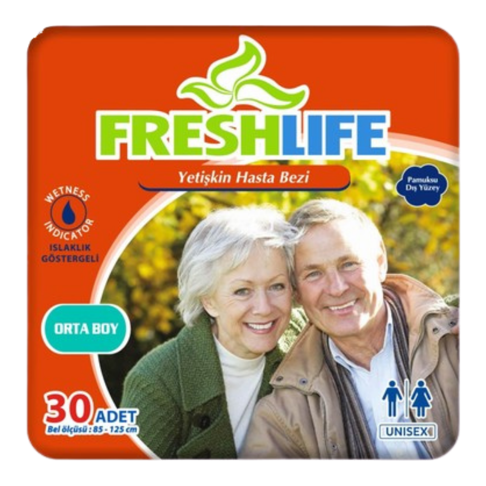 FRESHLİFE HASTA BEZİ M 30'LUKategorisizMarkasız212793