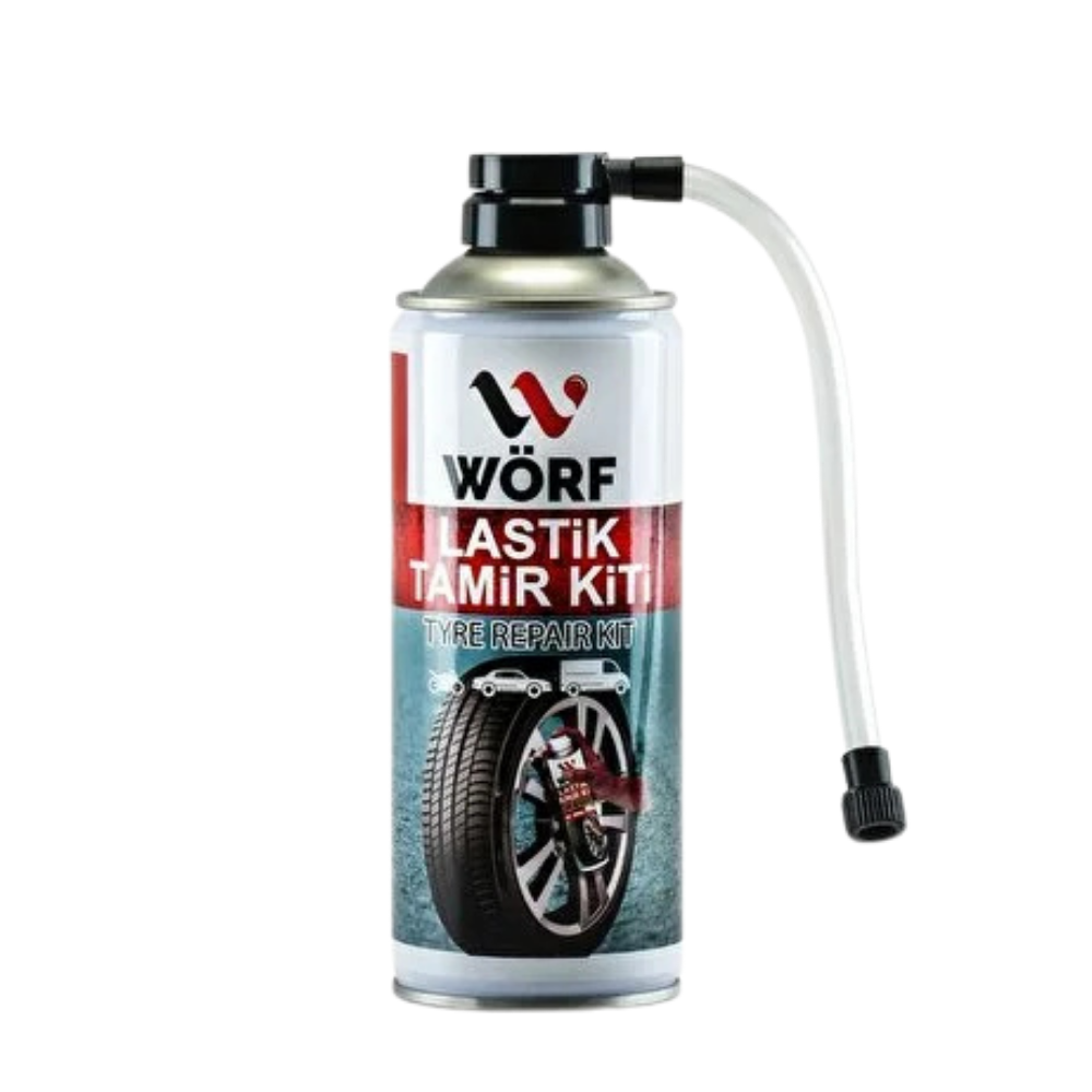 WÖRF LASTİK TAMİR KİTİ LASTİK SPREYİ 400 MLKategorisizMarkasız8.68.2825