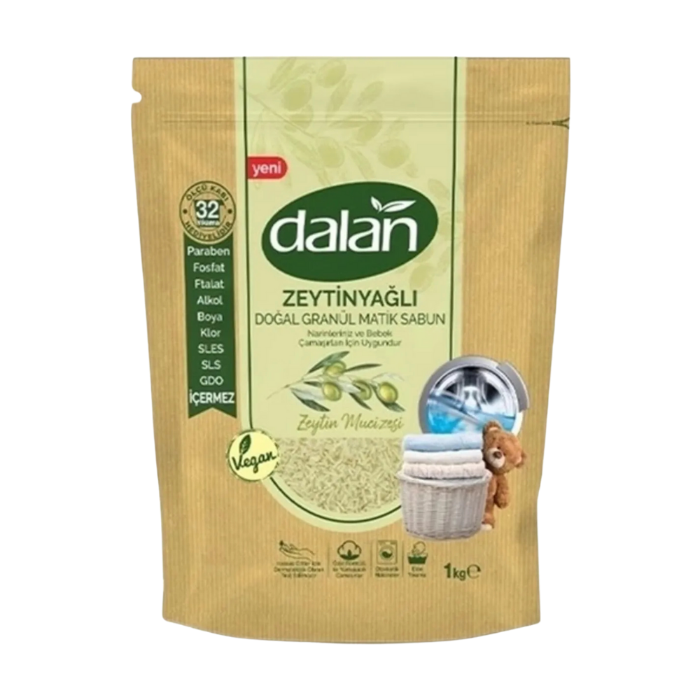 DALAN GRANÜL SABUN ZEYTİNYAĞLI 1 KKategorisizMarkasızMGRDL01KZYT0001