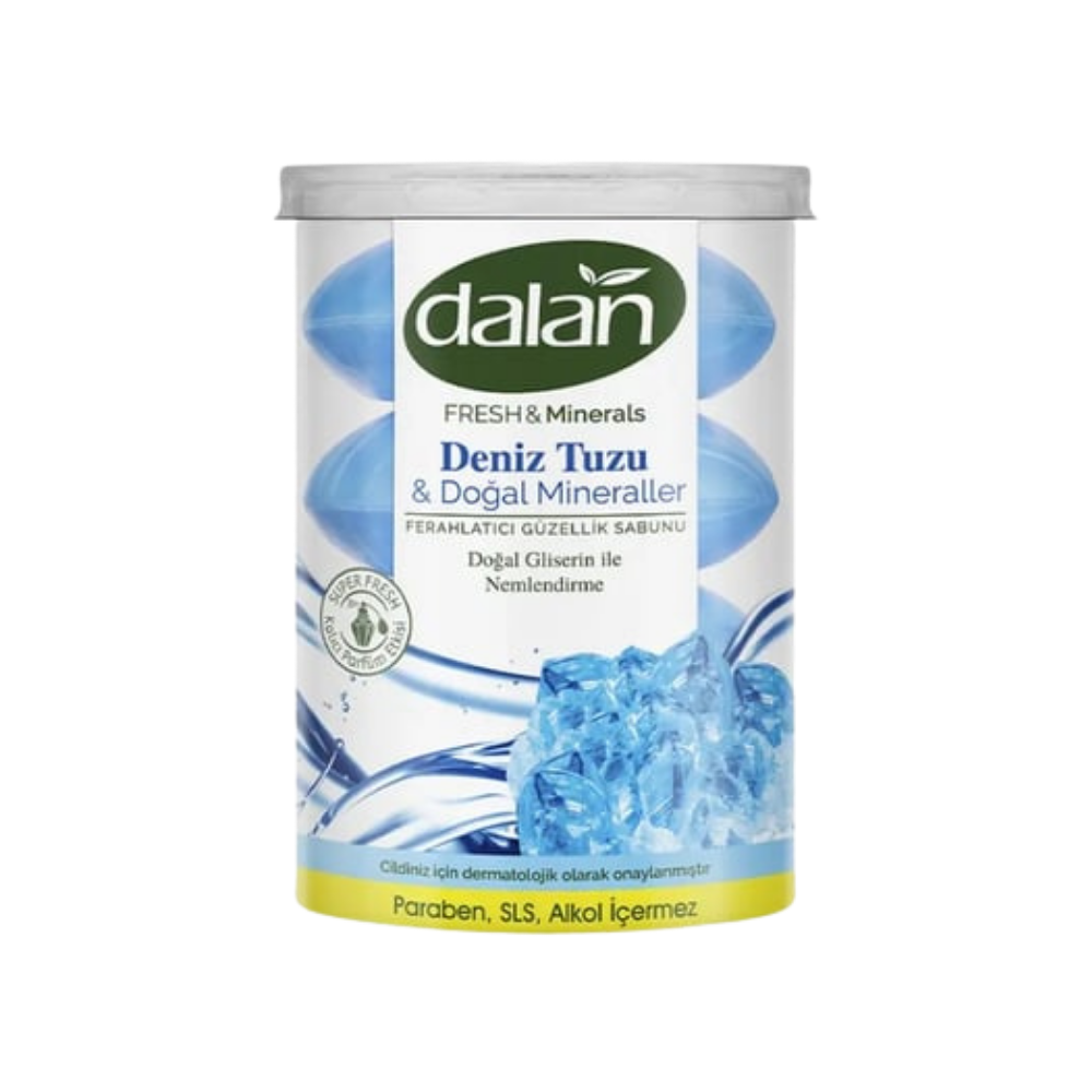 DALAN SABUN FRESH&MİNERALS  DENİZ TUZU&DOĞAL MİNERALLER 4*110 GKategorisizMarkasızMSADL110DNT0002