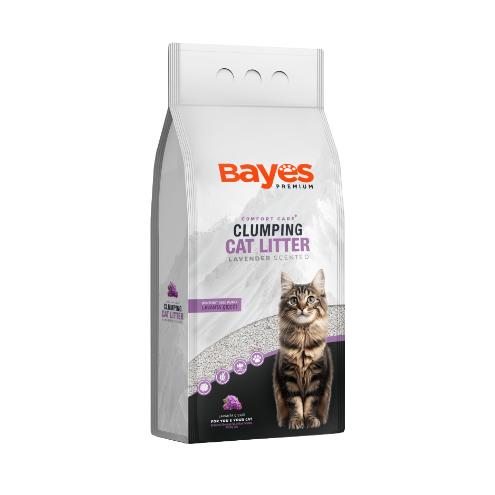 BAYES KEDİ KUMU LAVANTA ÇİÇEĞİ 5 KGKEDİ KUMUBAYES760229