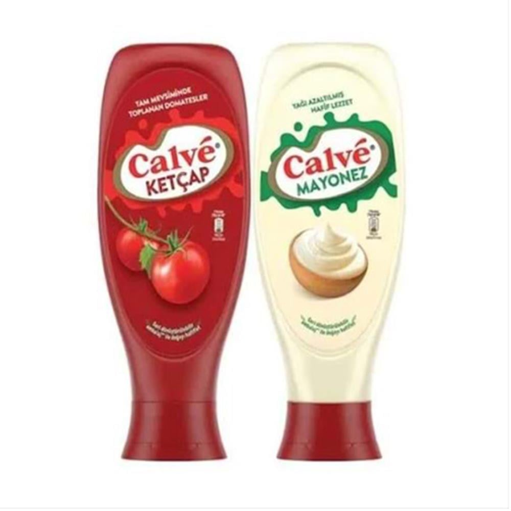 CALVE ACI KETCAP+MAYONEZ 2‘Lİ 1150 GRKETÇAPCALVE69771709