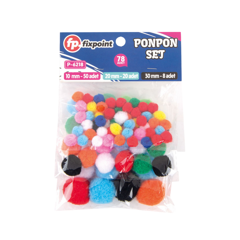 FİXPOİNT PONPON NORMAL 78 Lİ P-6218KIRTASİYEFİXPOİNT56001.3983