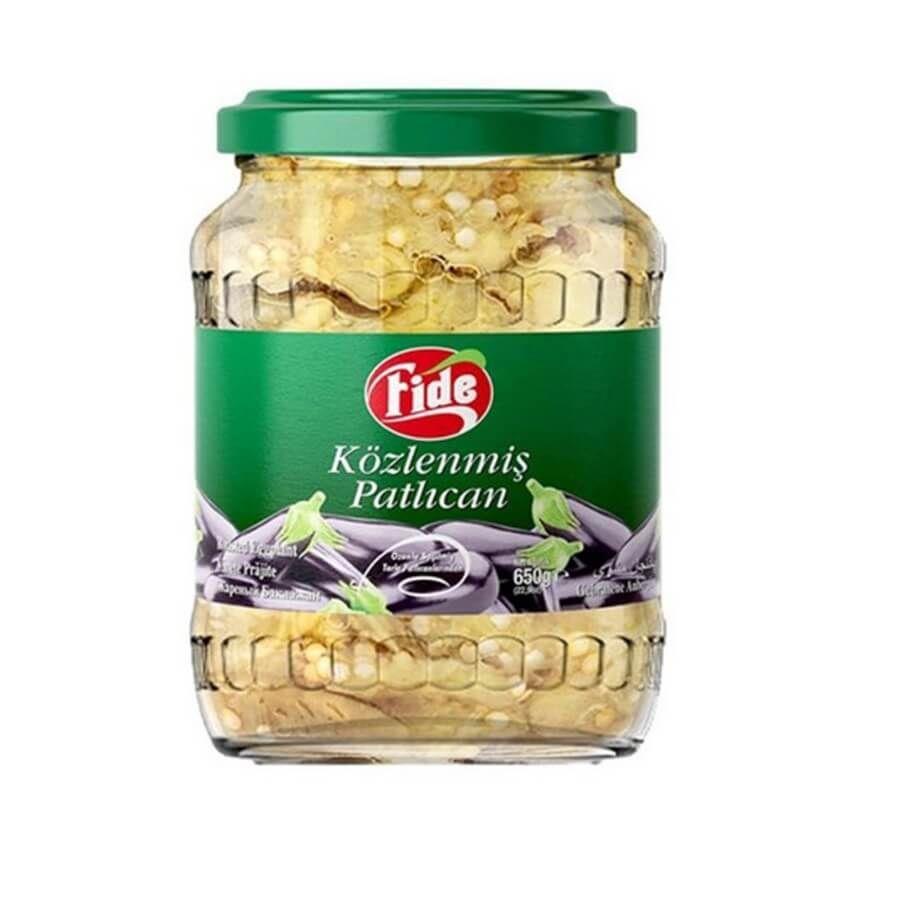 FİDE KÖZLENMİŞ PATLICAN 650 GRKONSERVEFİDE4345