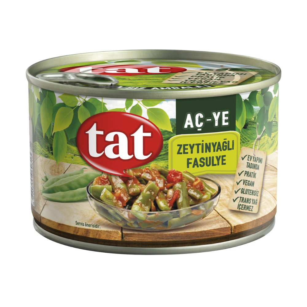 TAT ZEYTİNYAĞLI FASÜLYE 380 GRKONSERVETAT30000401