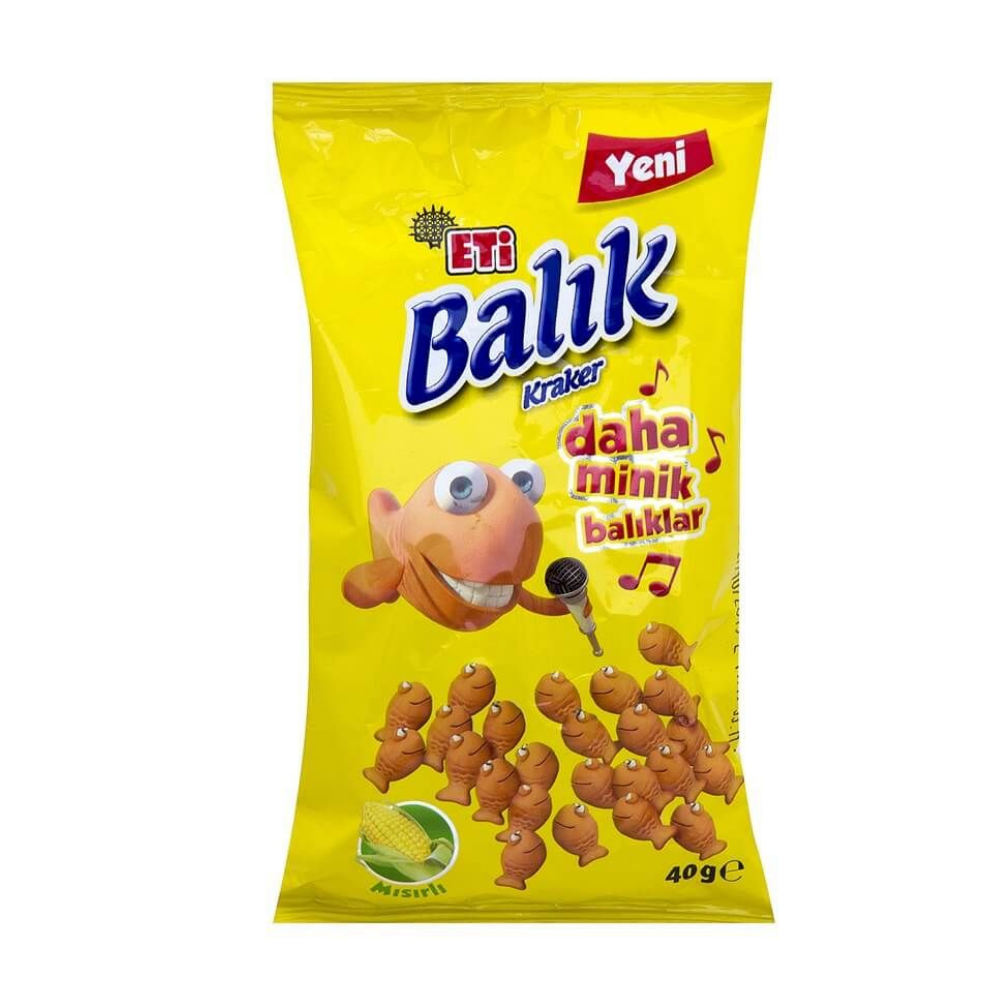 ETİ MİNİ MISIRLI BALIK KRAKER 40 GRKRAKERETİ1248900