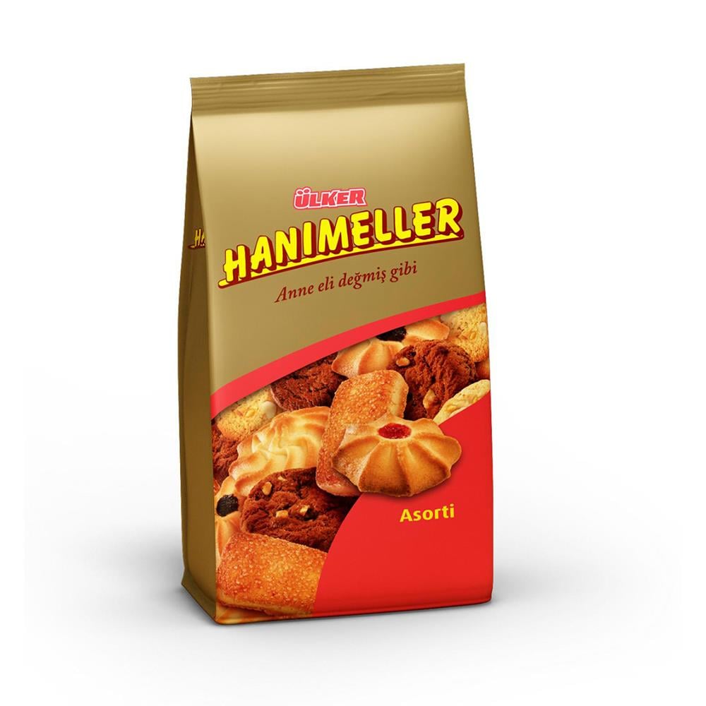 ÜLKER HANIMELLER ASORTİ POŞET 150 GRKRAKERÜLKER0011402