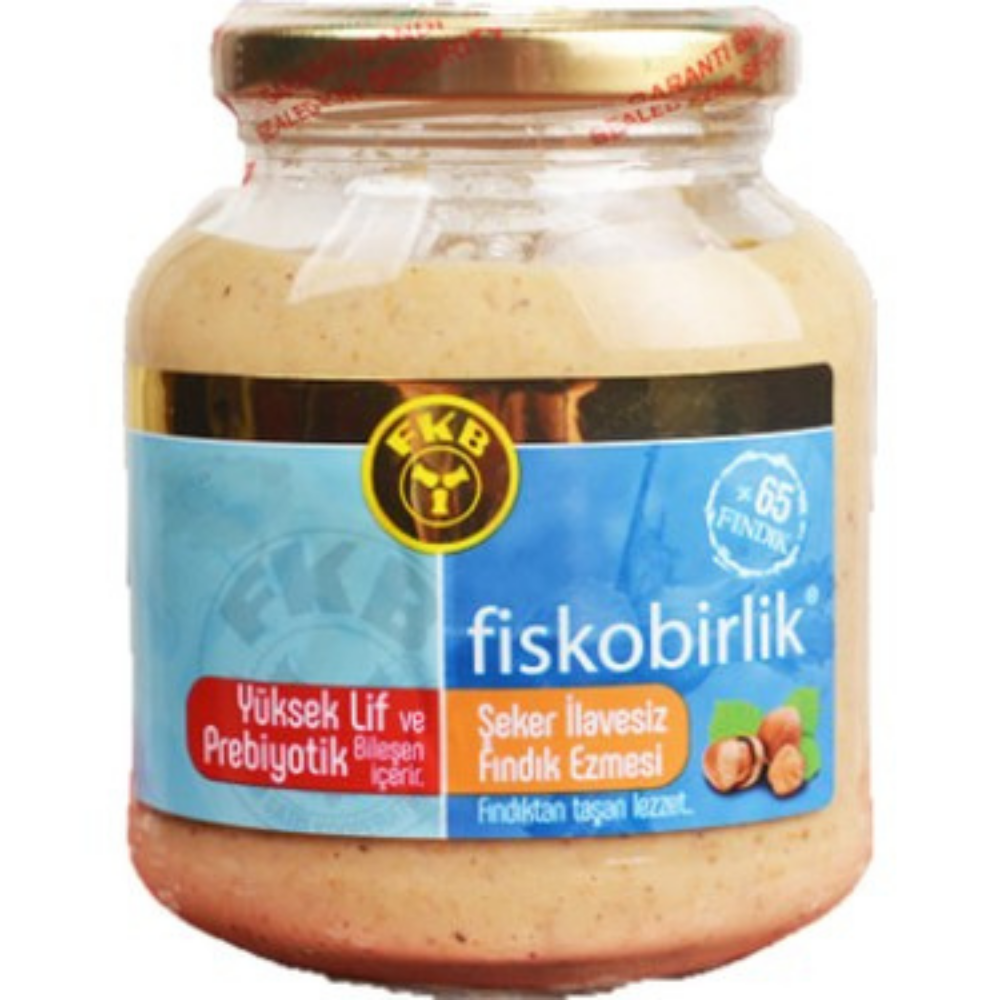 FİSKOBİRLİK ŞEKER İLAVESİZ FINDIK EZMESİ 300 GRKREM ÇİKOLATAFİSKO BİRLİK06000699