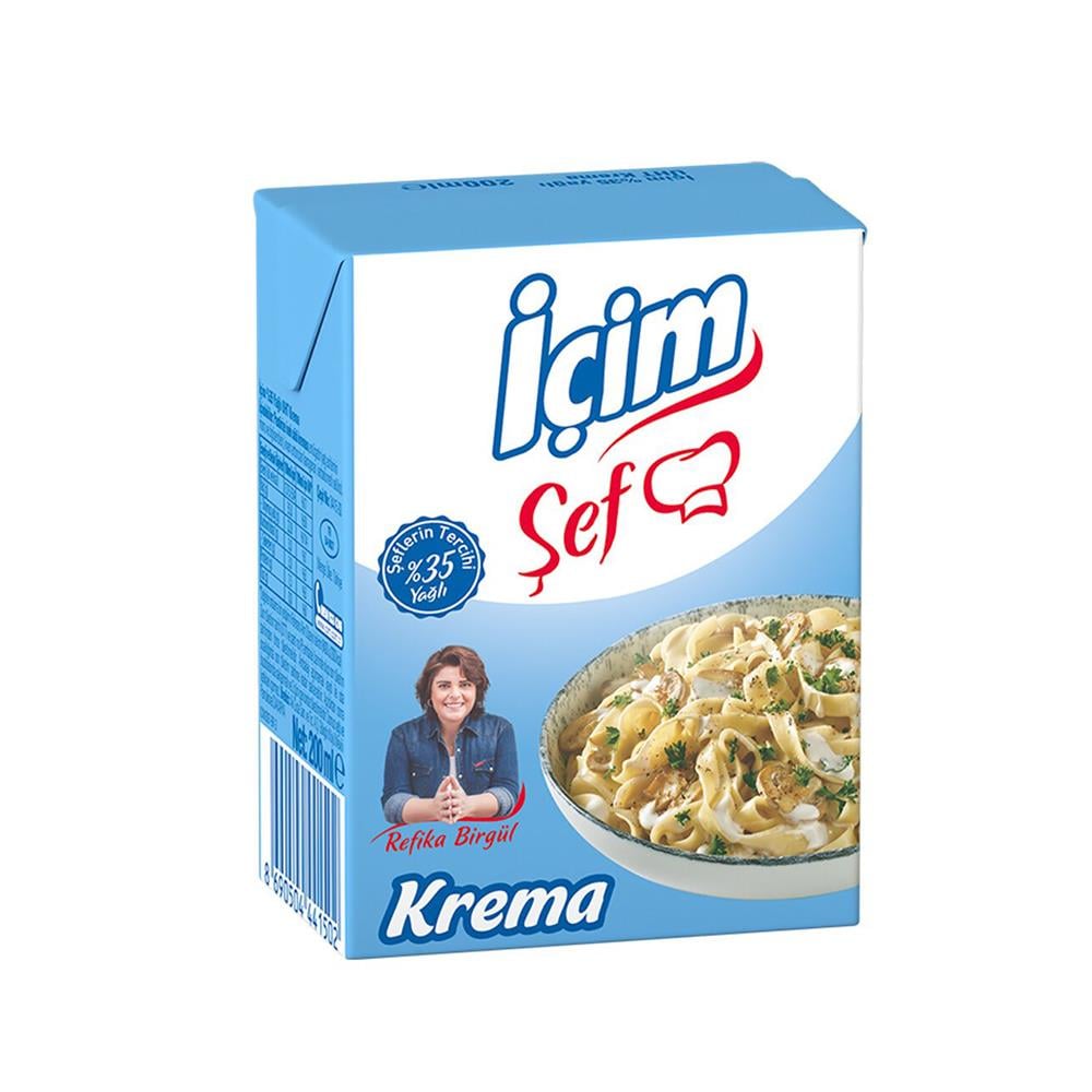 İÇİM ŞEF KREMA 200 MLKREMAÜLKERSTK-42