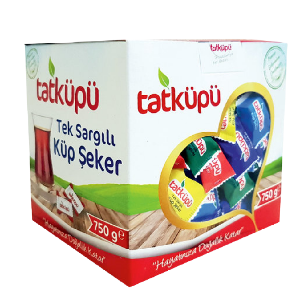TAT KÜPÜ TEK SARGILI KÜP ŞEKER 750 GRKÜP ŞEKERTAT KÜPÜM016599