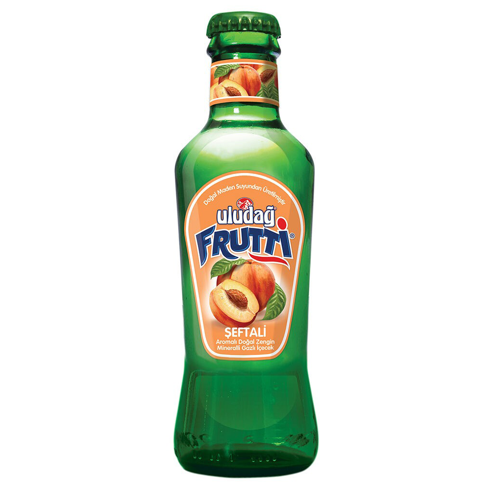 ULUDAĞ FRUTTİ MEYVELİ MADEN SUYU (ŞEFTALİ)MADEN SUYUULUDAĞ103-70105