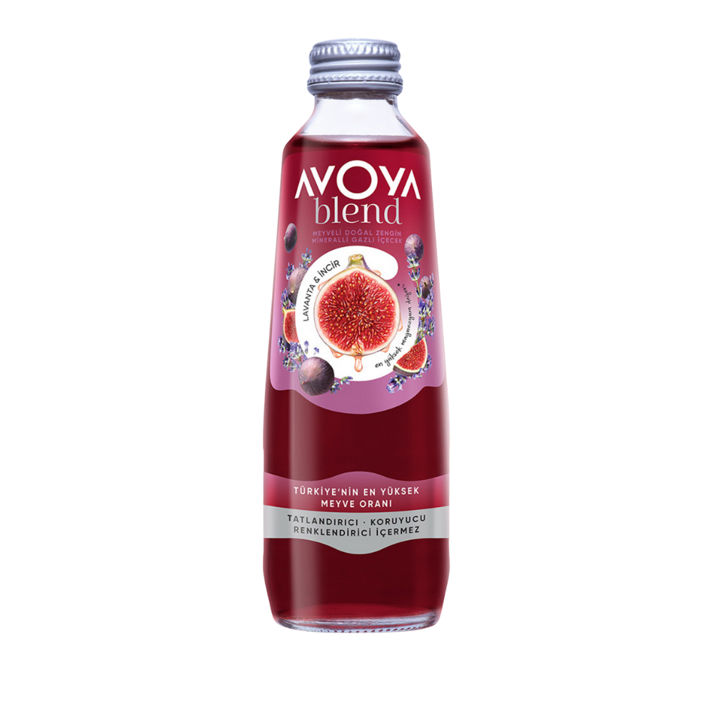 AVOYA BLEND İNCİR - LAVANTA MADEN SUYU 250 MLMADENSUYUAVOYA31004610