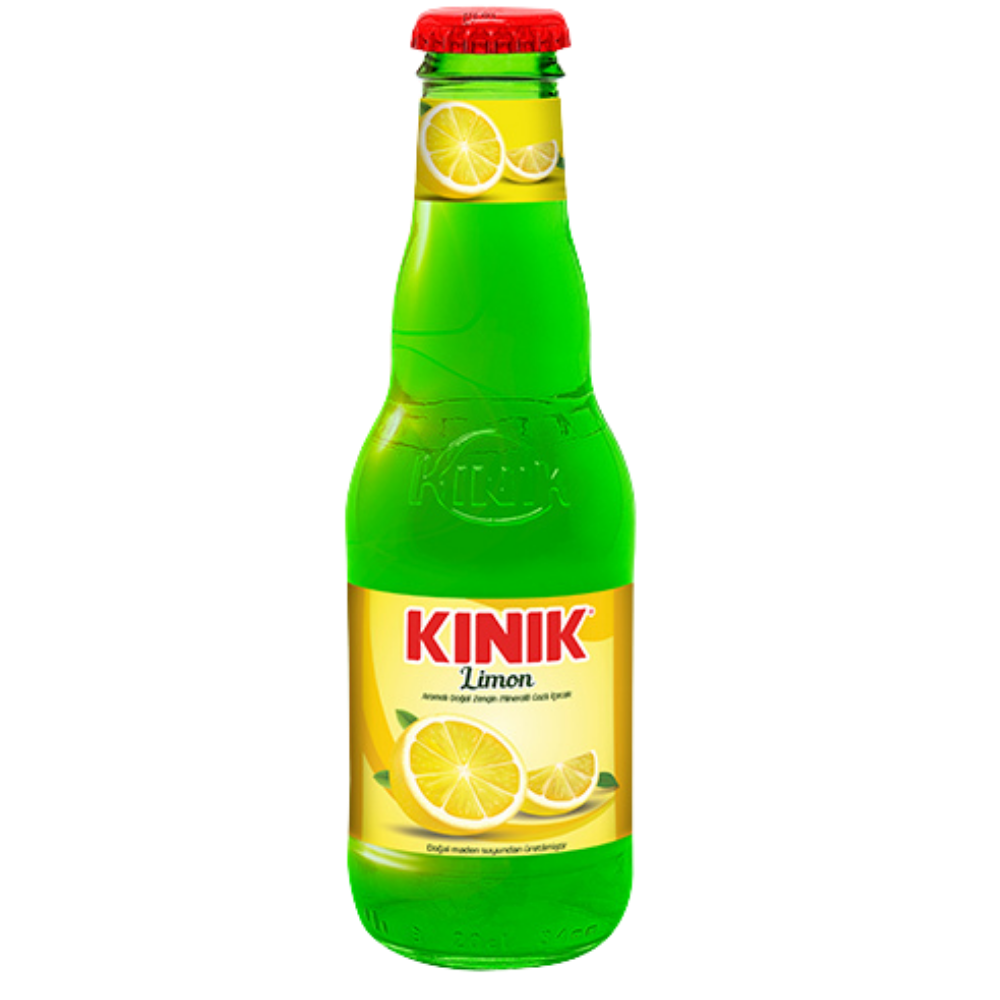 KINIK MADEN SUYU LİMONLU 200 MLMADENSUYUKINIK21287