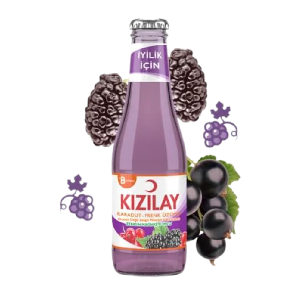 KIZILAY KARADUT-FRENK ÜZÜM AROMA 200 MLMADENSUYUKIZILAY000000000030000681