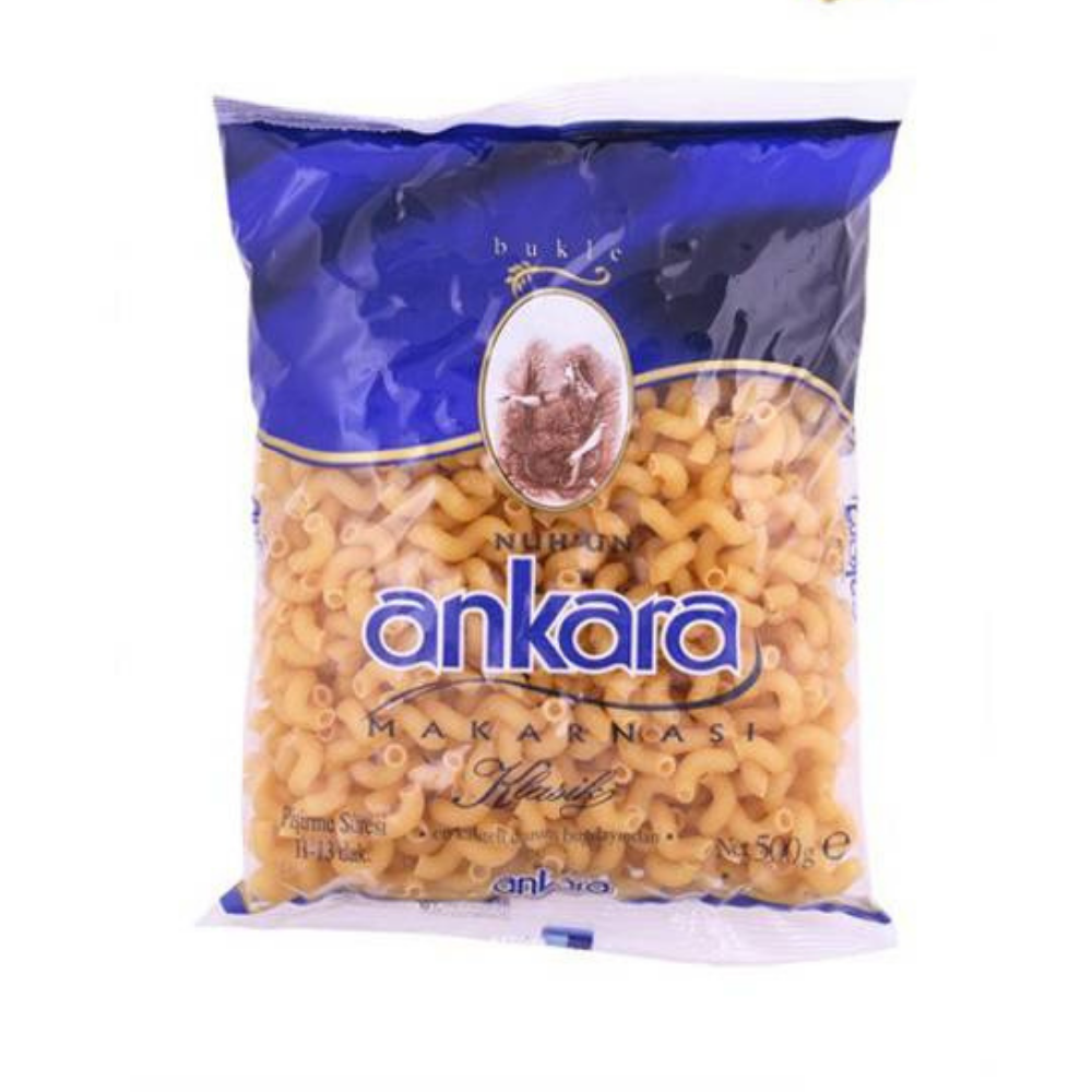 NUH‘UN ANKARA MAKARNASI BUKLE 500 GR (KLASİK)MAKARNANUHUN ANKARA33162