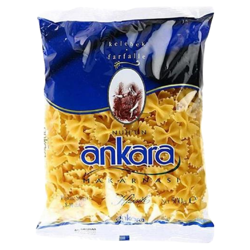 NUHUN ANKARA MAKARNASI 500G KELEBEK FARFALLE