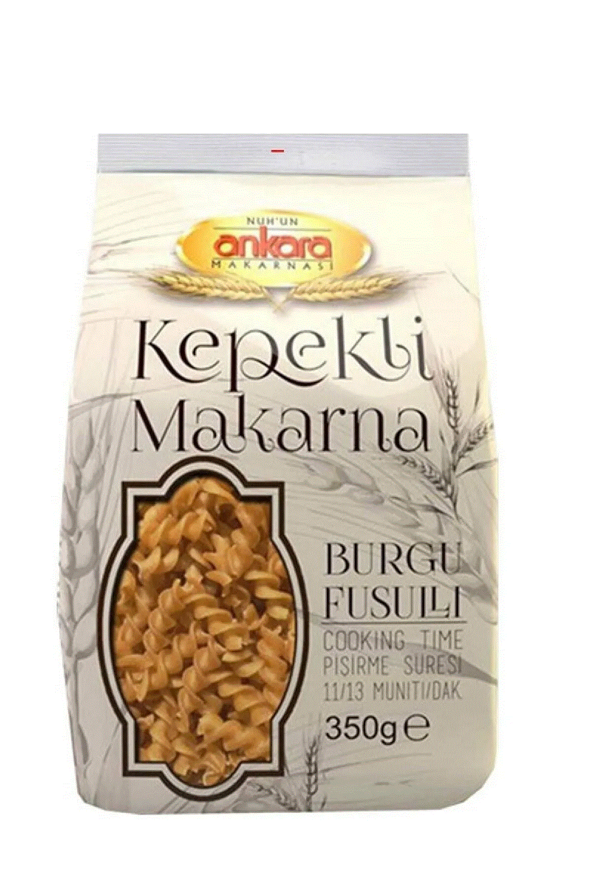 NUH‘UN ANKARA MAKARNASI KEPEKLİ BURGU 350 GRMAKARNANUHUN ANKARA423130