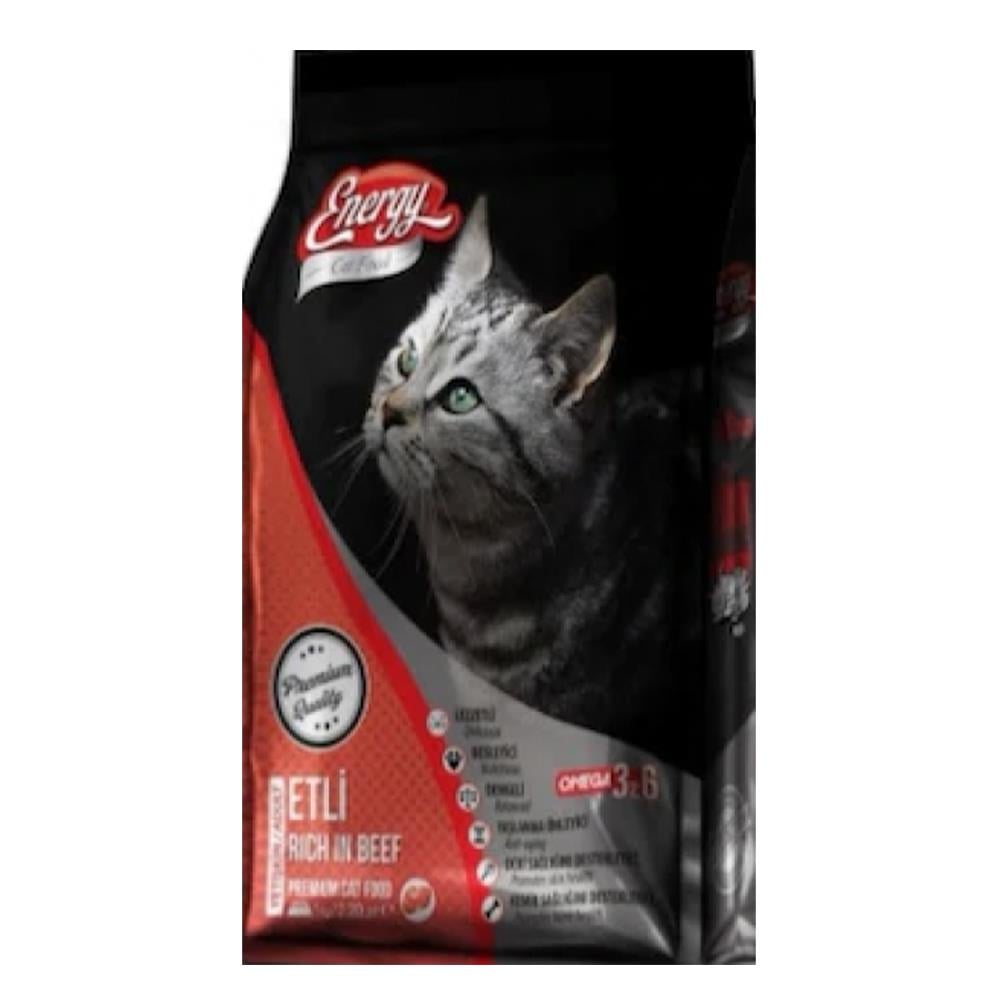 ENERGY 1KG YETİŞKİN KEDİ MAMASI ETLİMAMAENERGY2956
