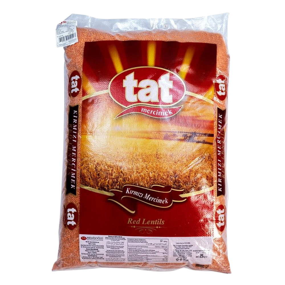 TAT B KIRMIZI MERCİMEK YERLİ 25 KGMERCİMEKTATS8692173014094
